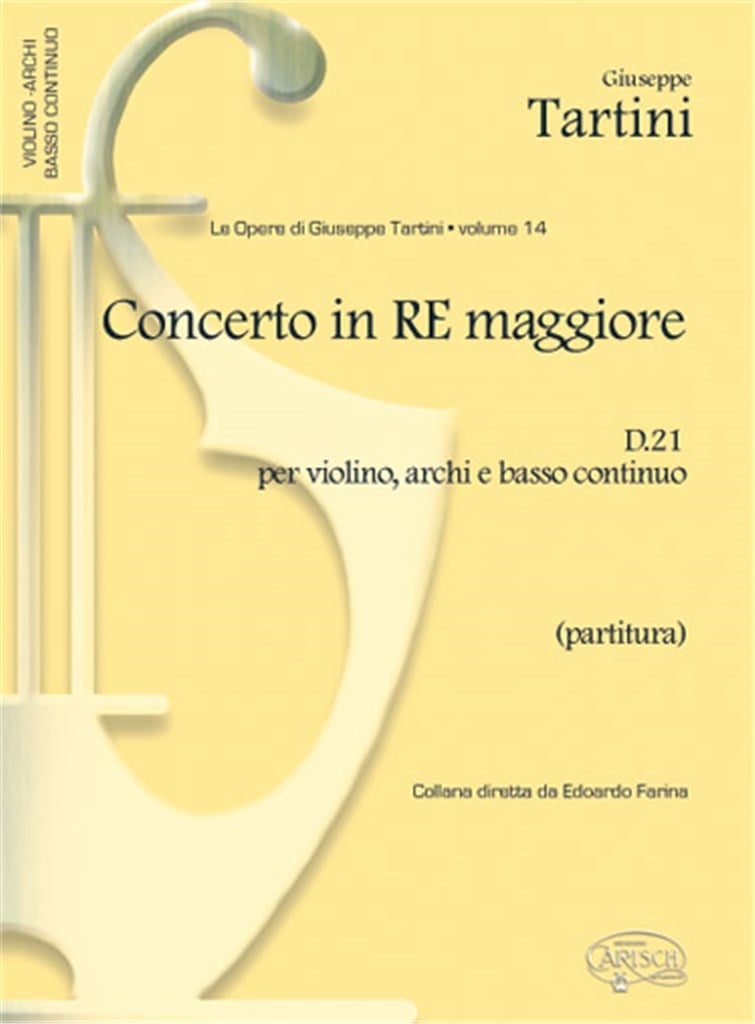 Tartini Volume 14: Concerto in D Major D21